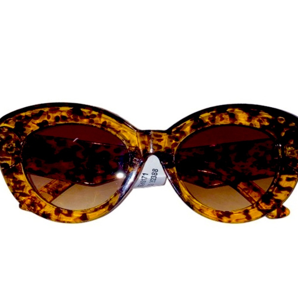 Free People Decker Cat Eye Polarized Sunglasses
